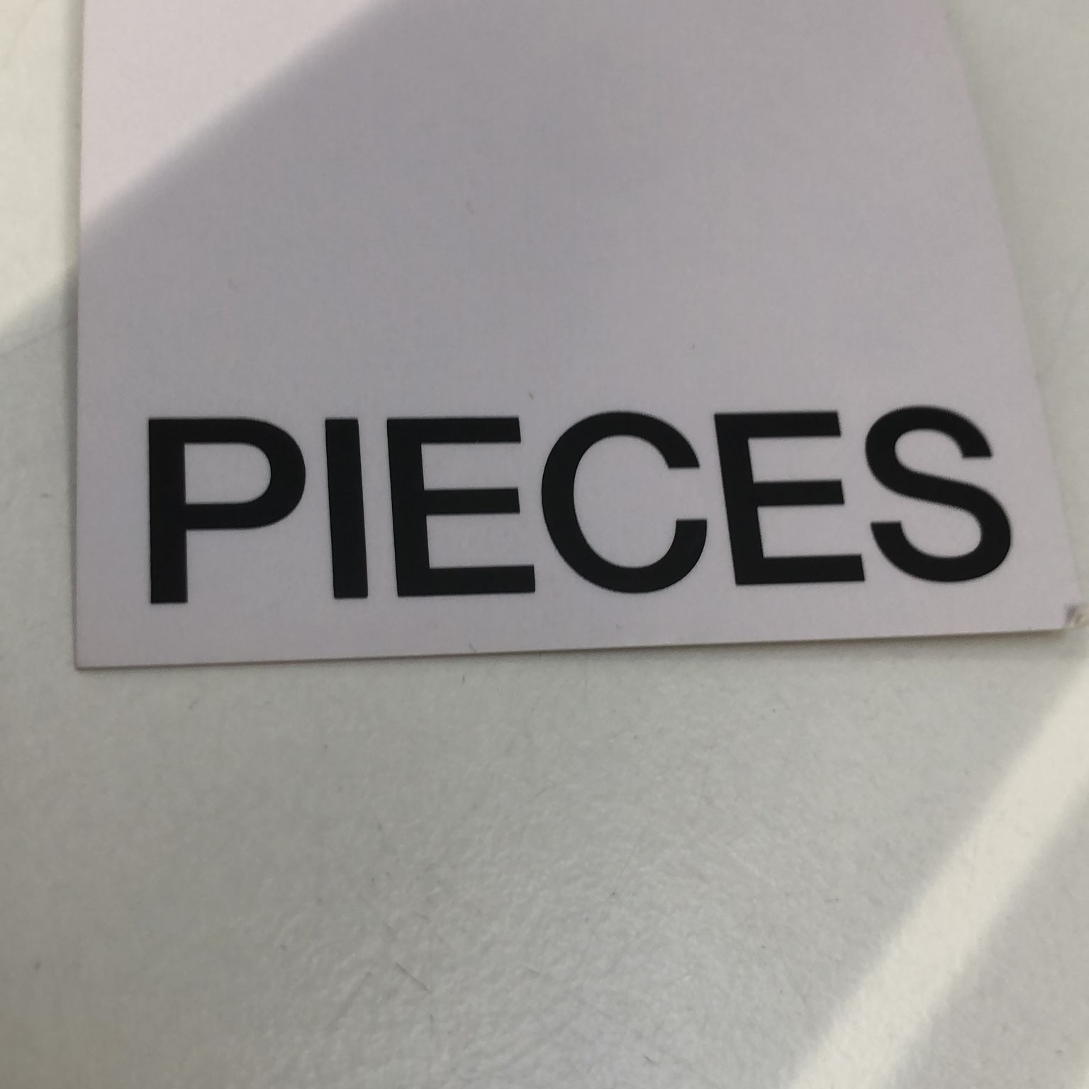 Pieces