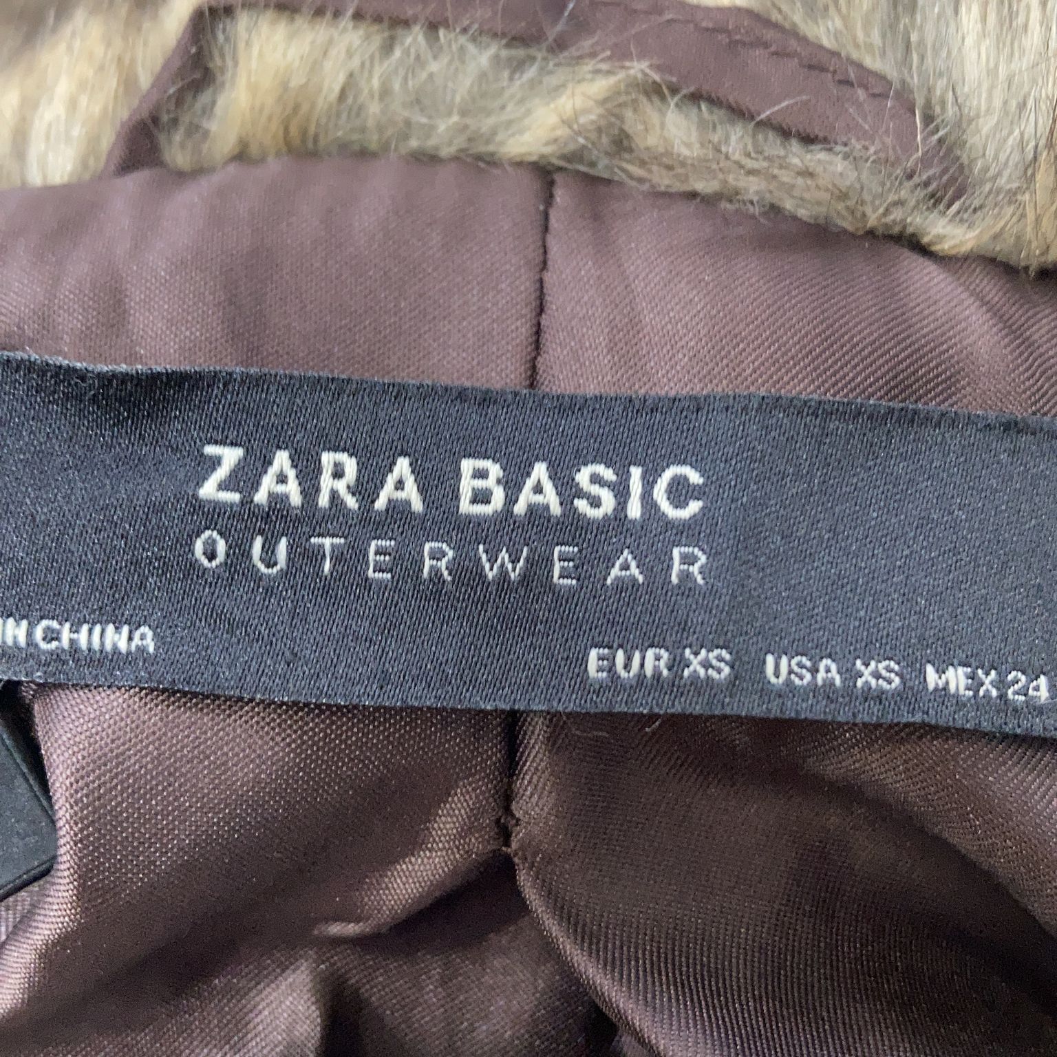 Zara Basic Outerwear