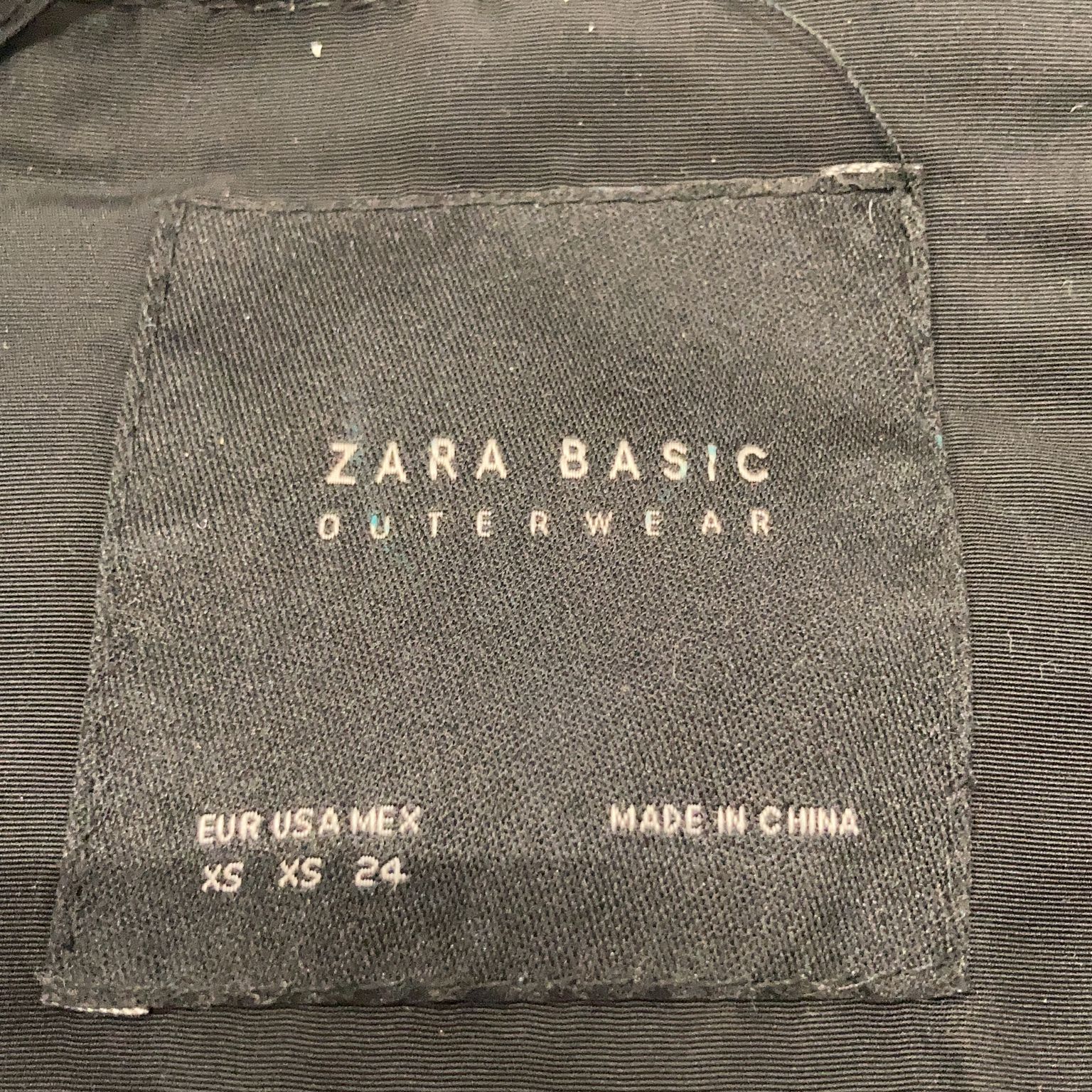 Zara Basic Outerwear