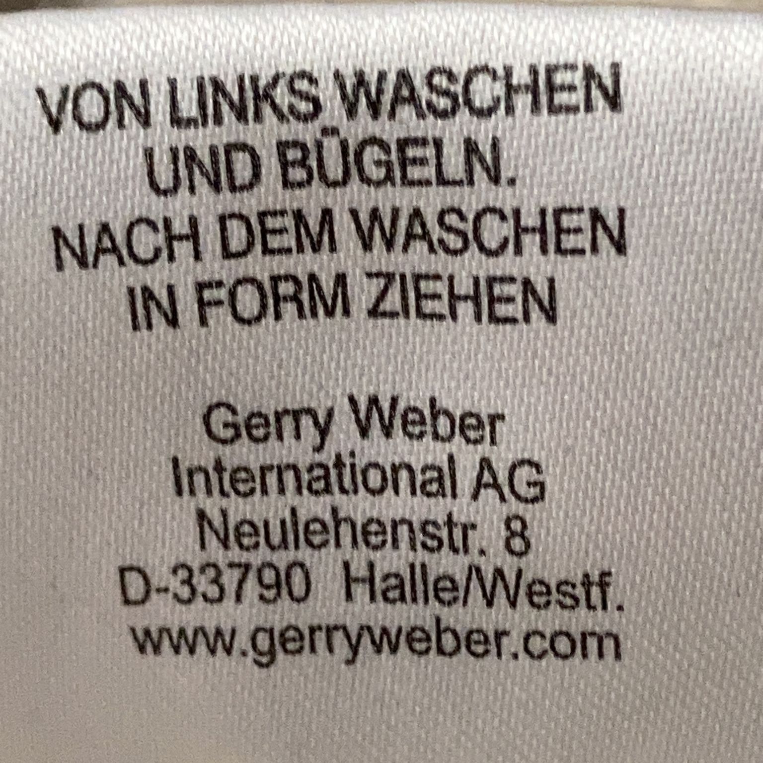 Gerry Weber