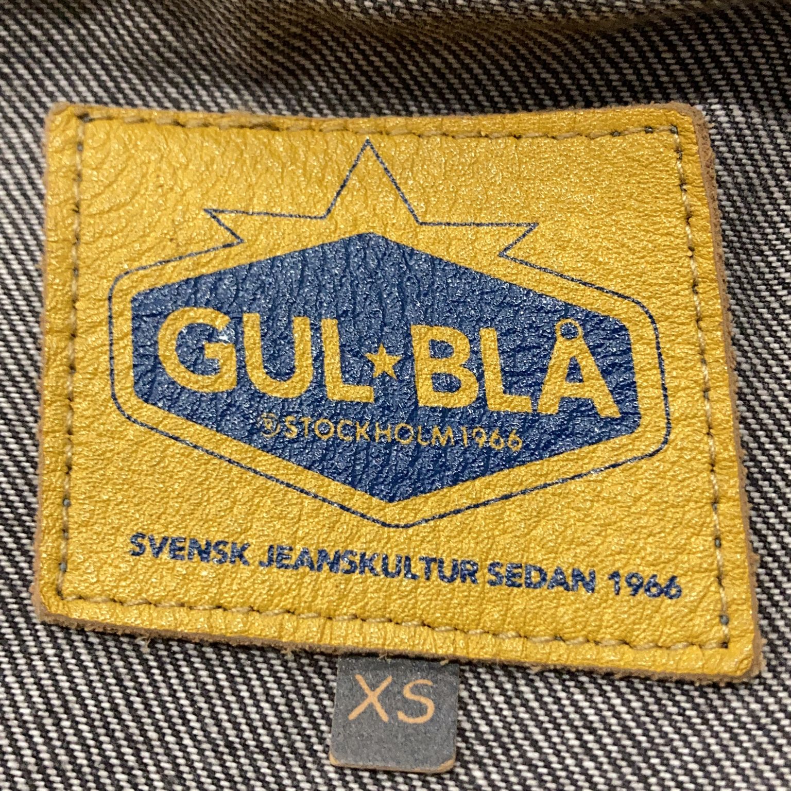 Gul  Blå