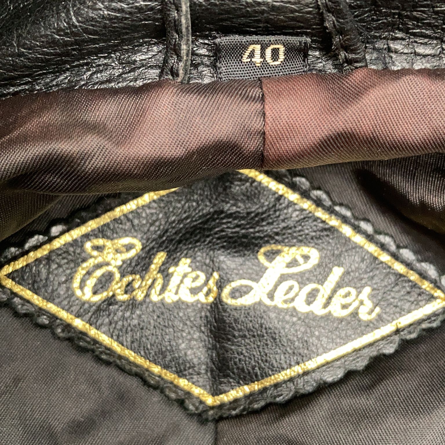 Echtes Leder