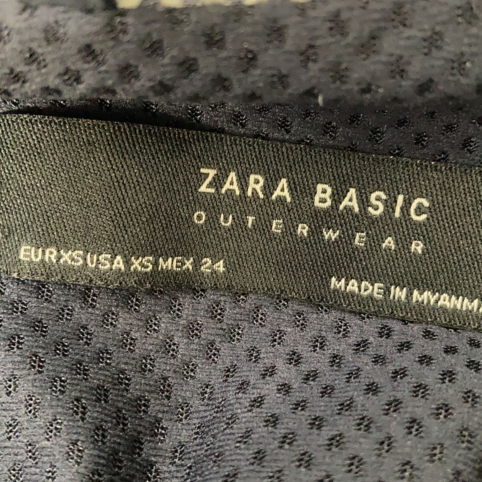 Zara Basic Outerwear