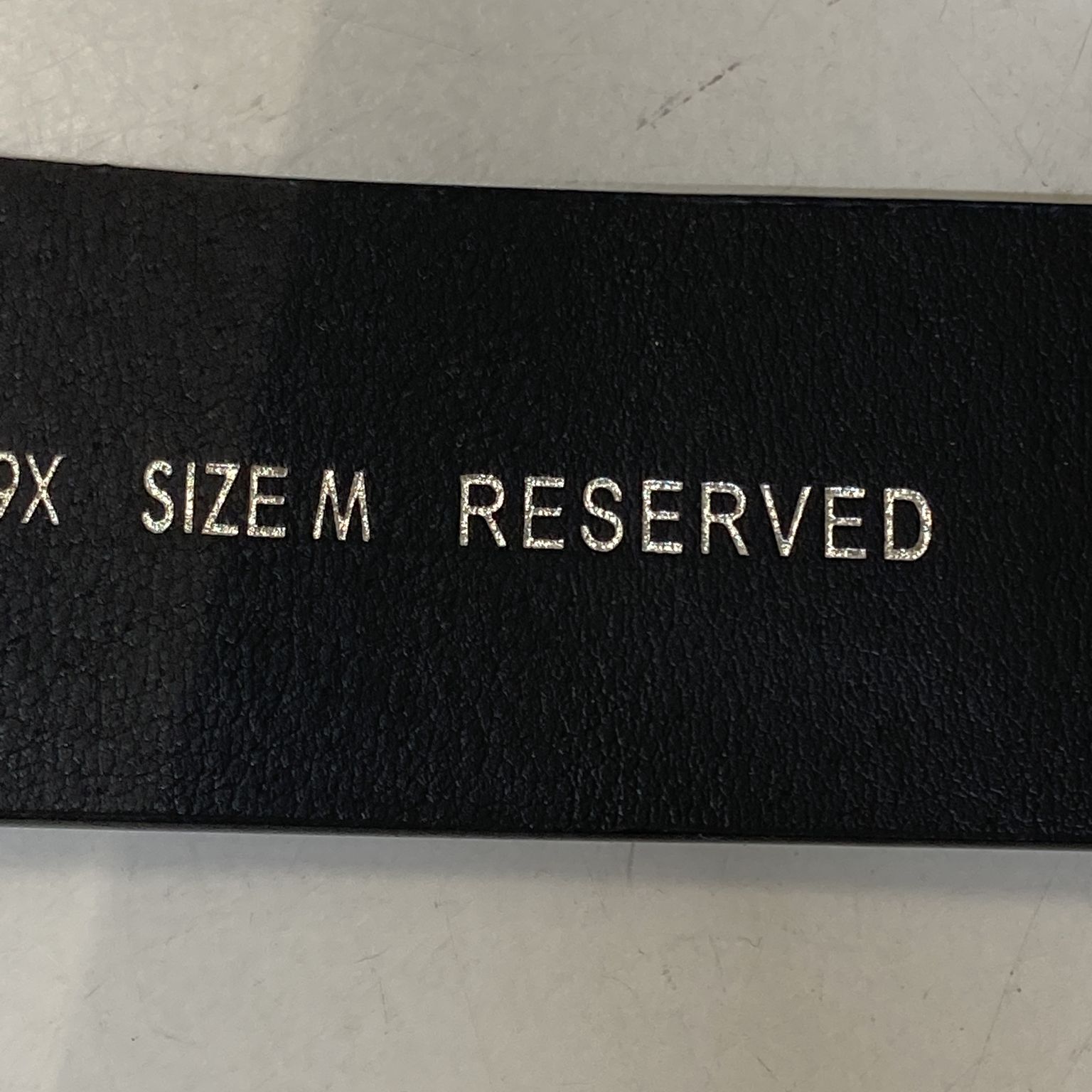 Reserved