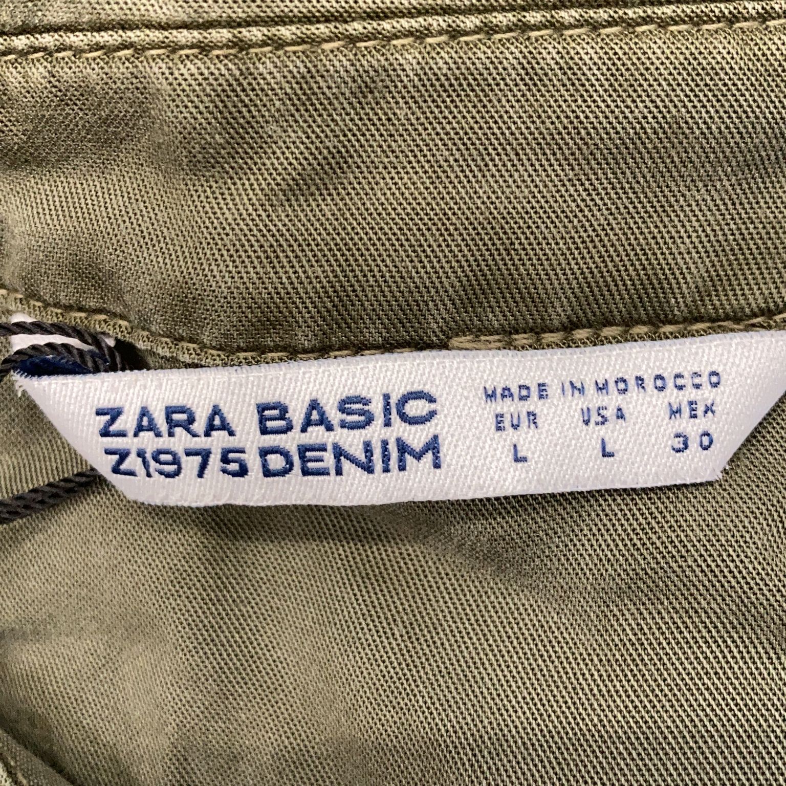 Zara Basic Z1975 Denim