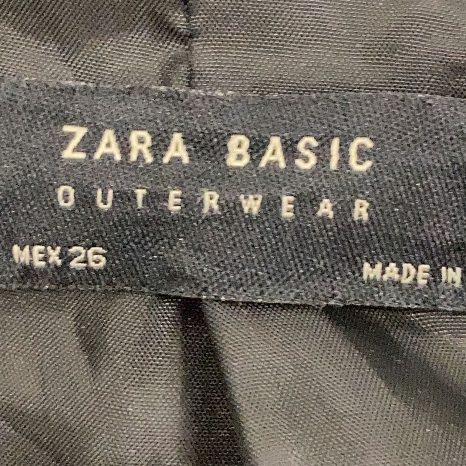 Zara Basic Collection