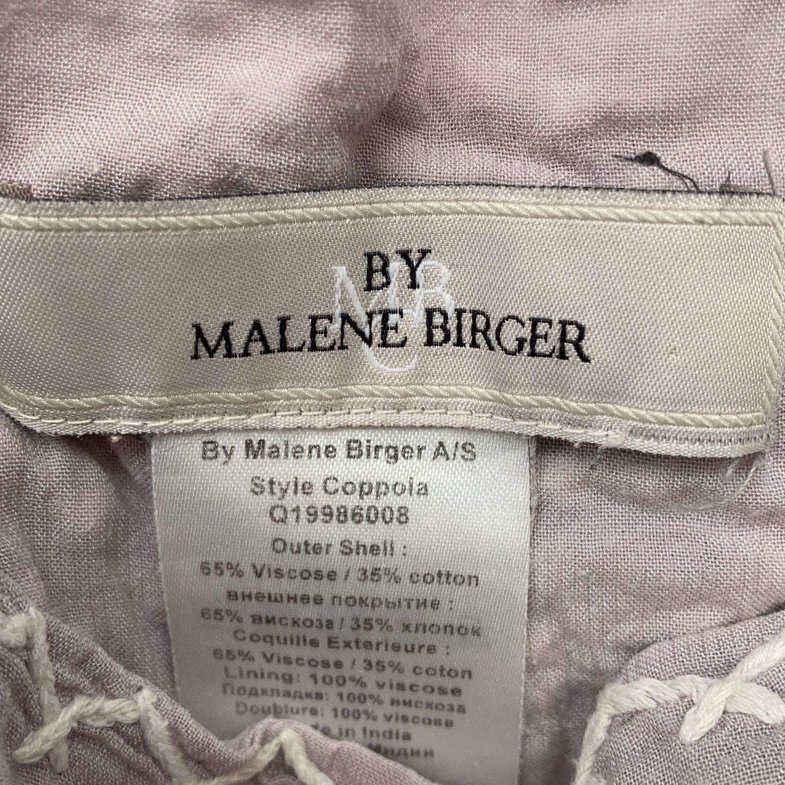 By Malene Birger