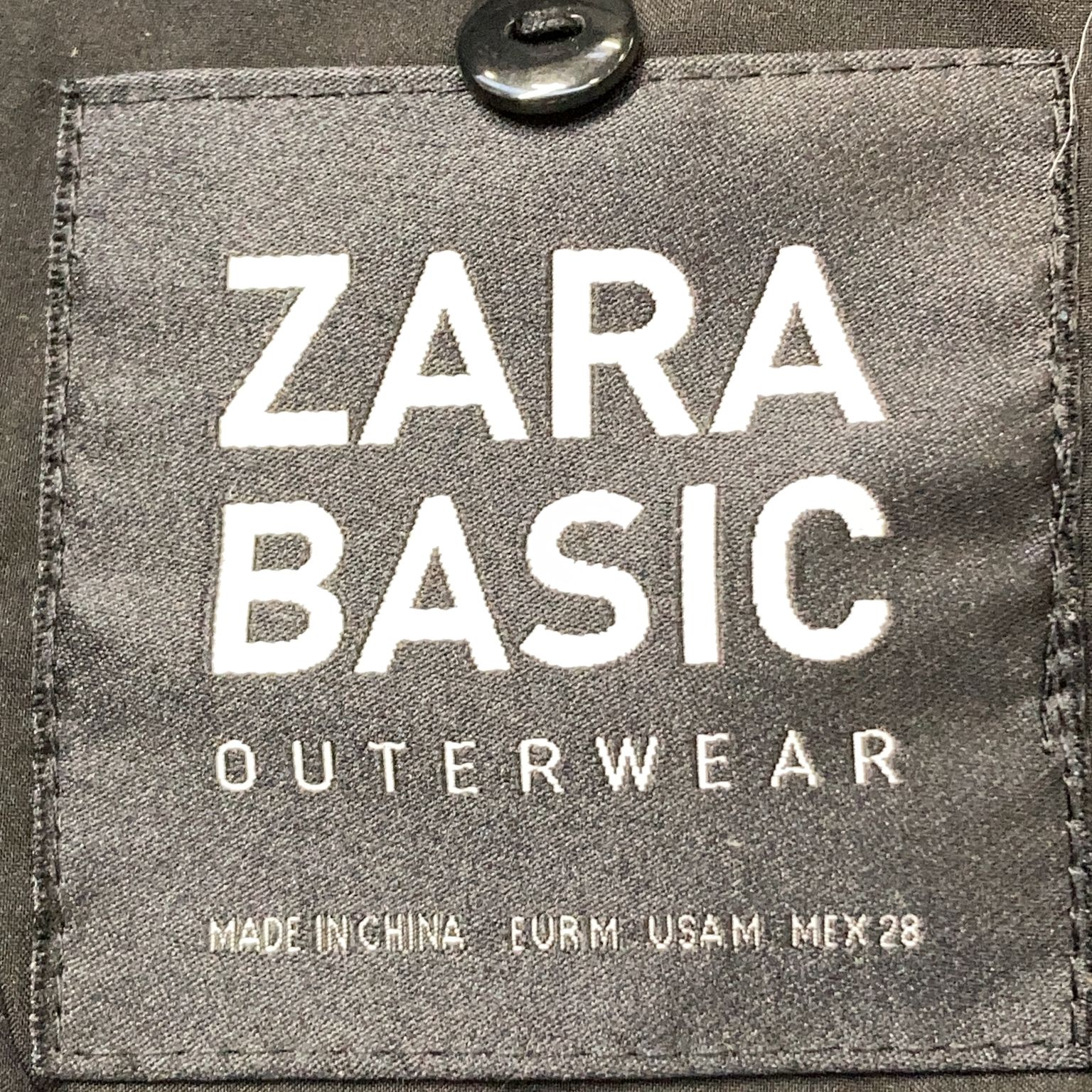 Zara Basic Outerwear