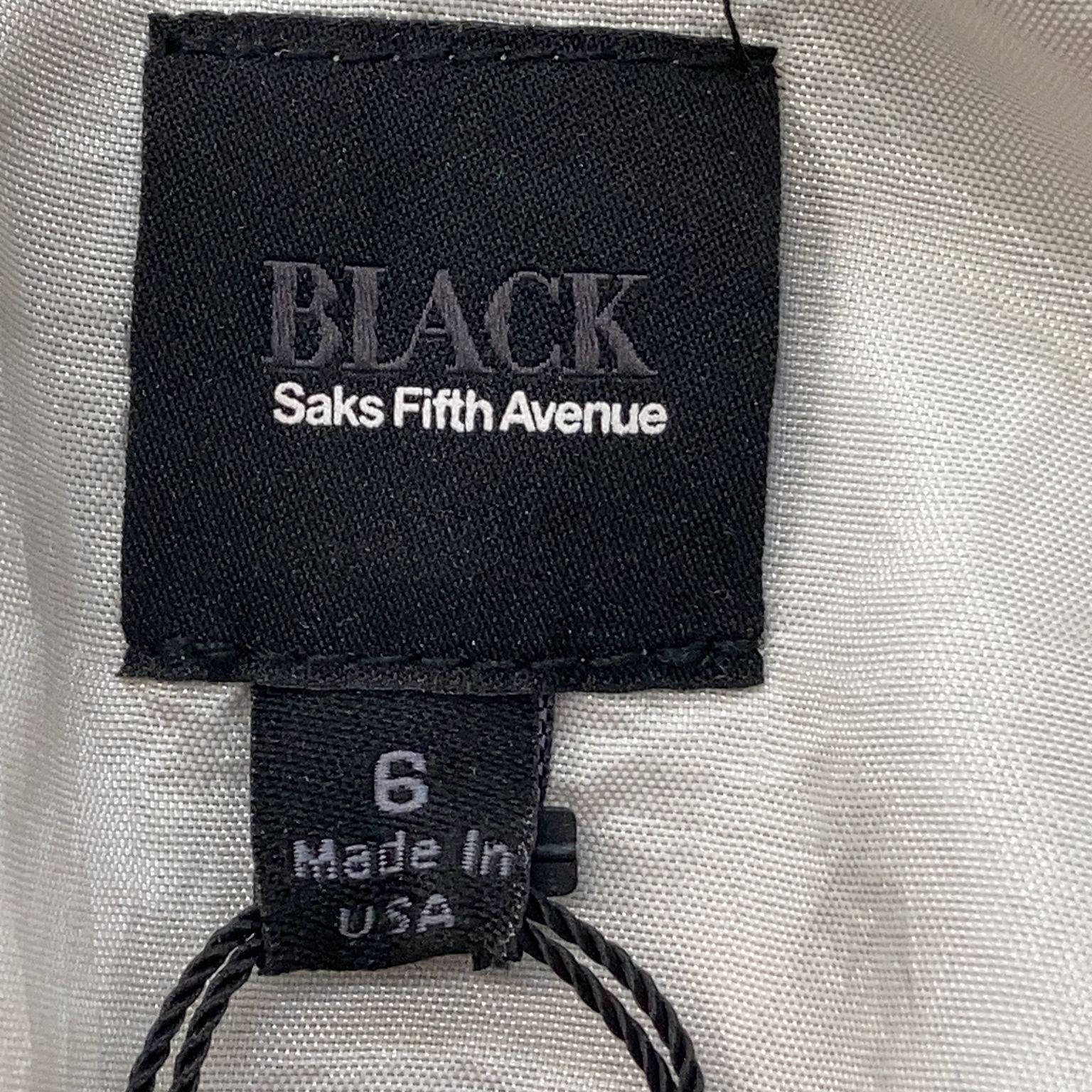 Black Saks Fifth Avenue