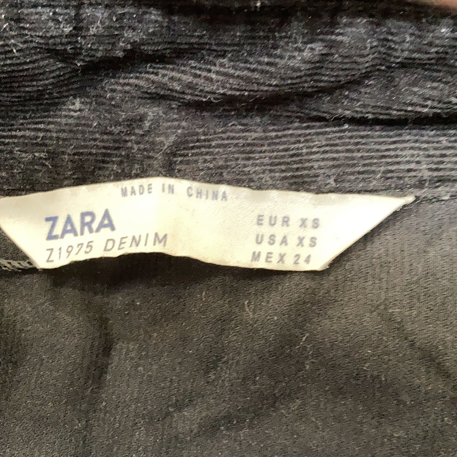 Zara Z1975 Denim