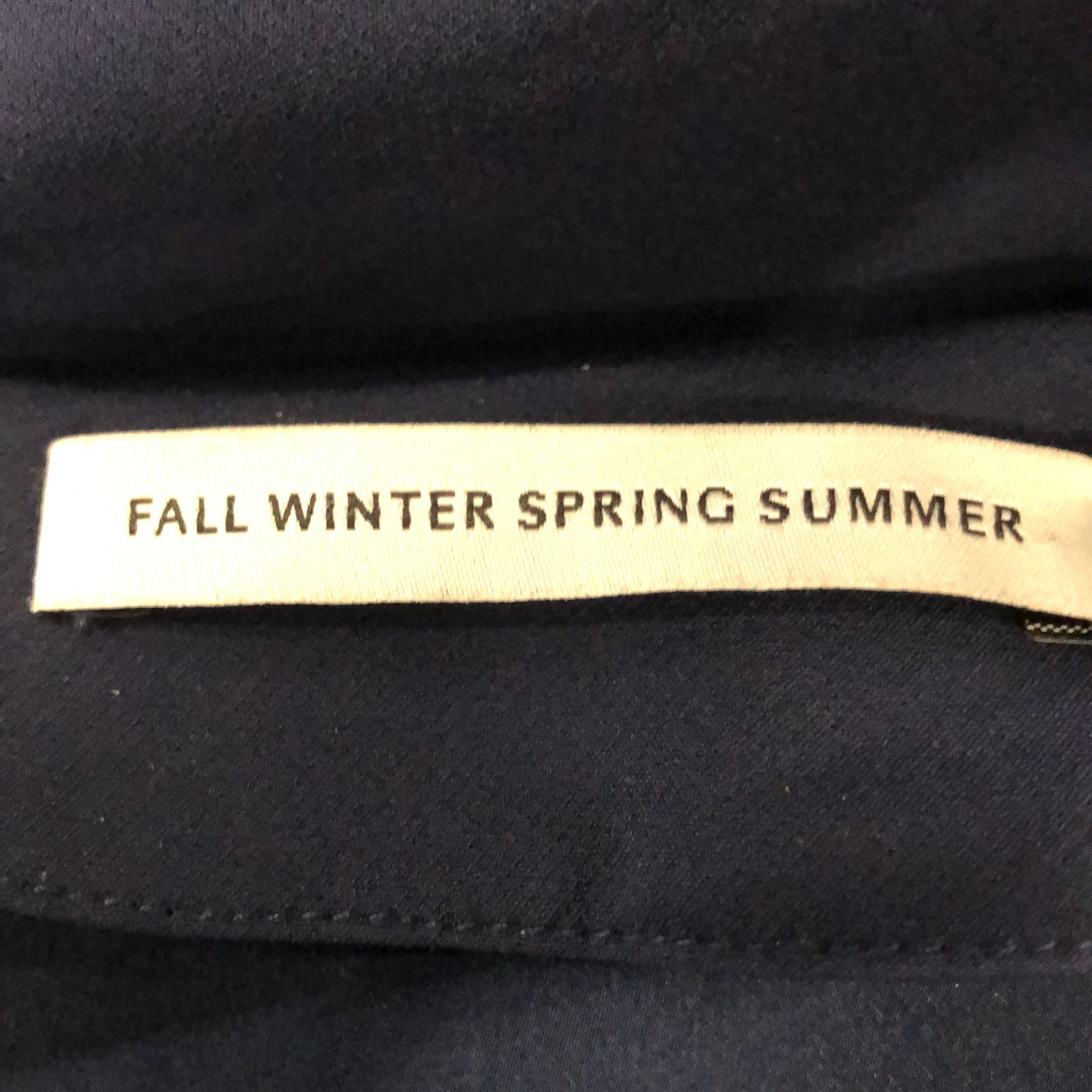 Fall Winter Spring Summer