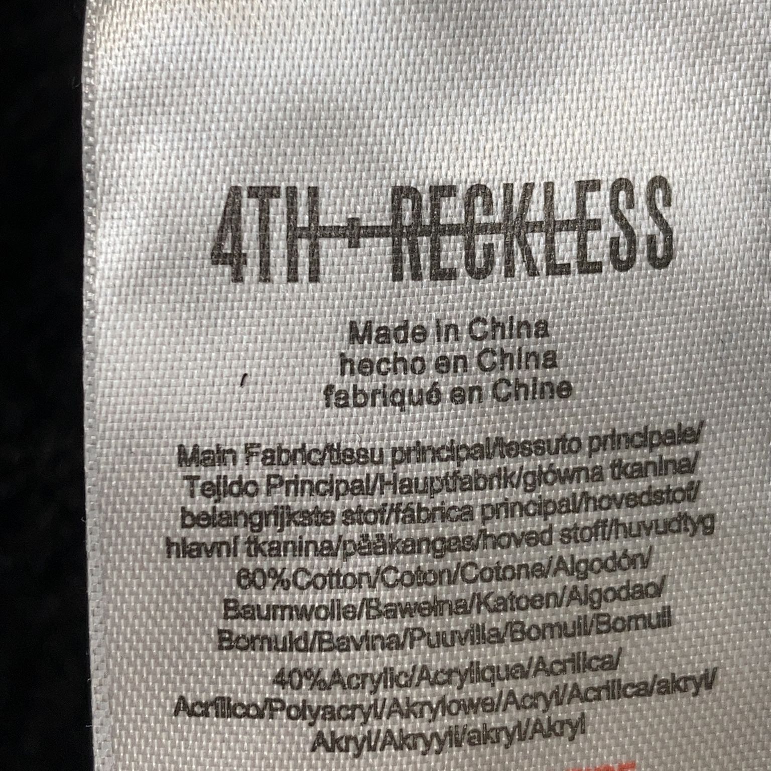 4th + Reckless