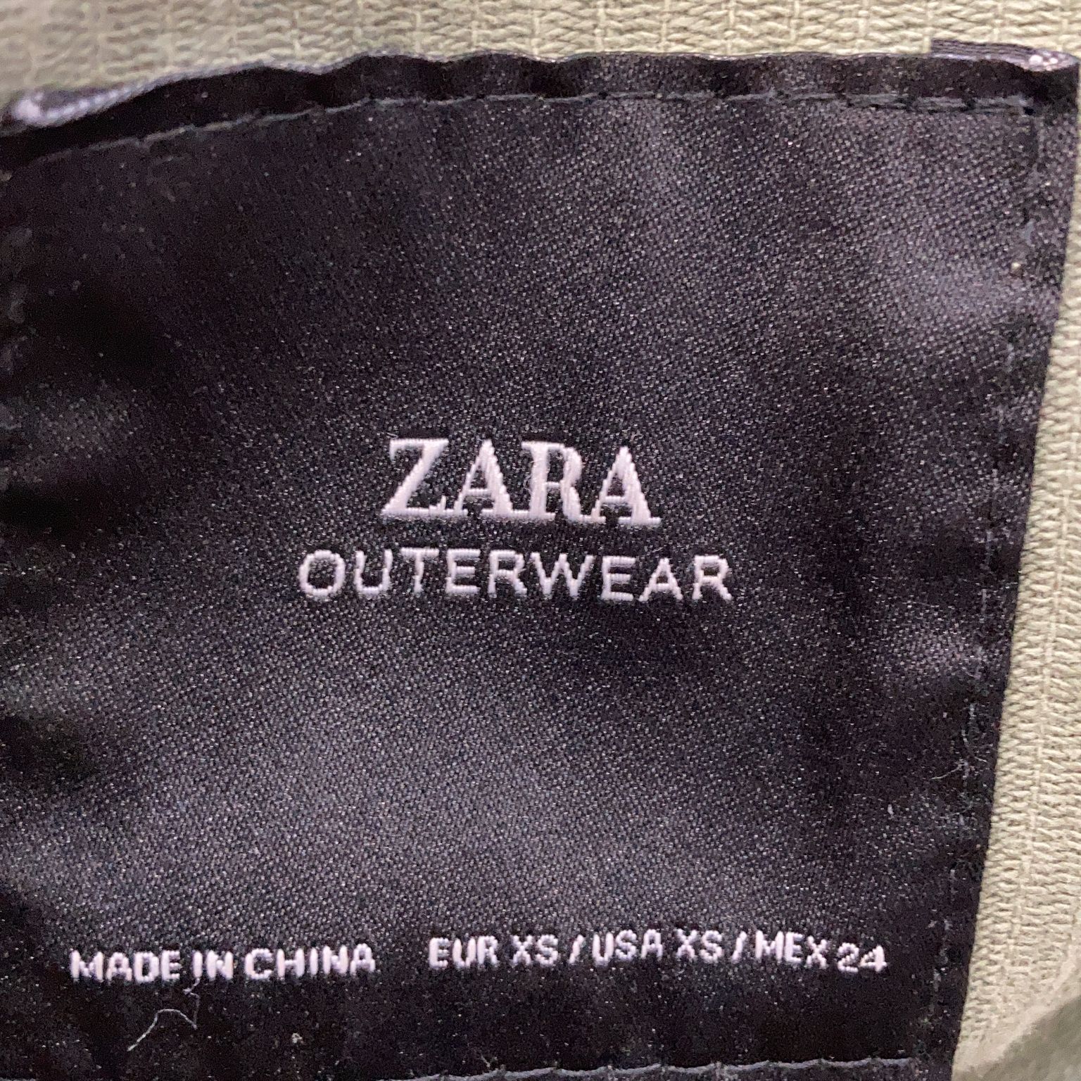 Zara Outerwear