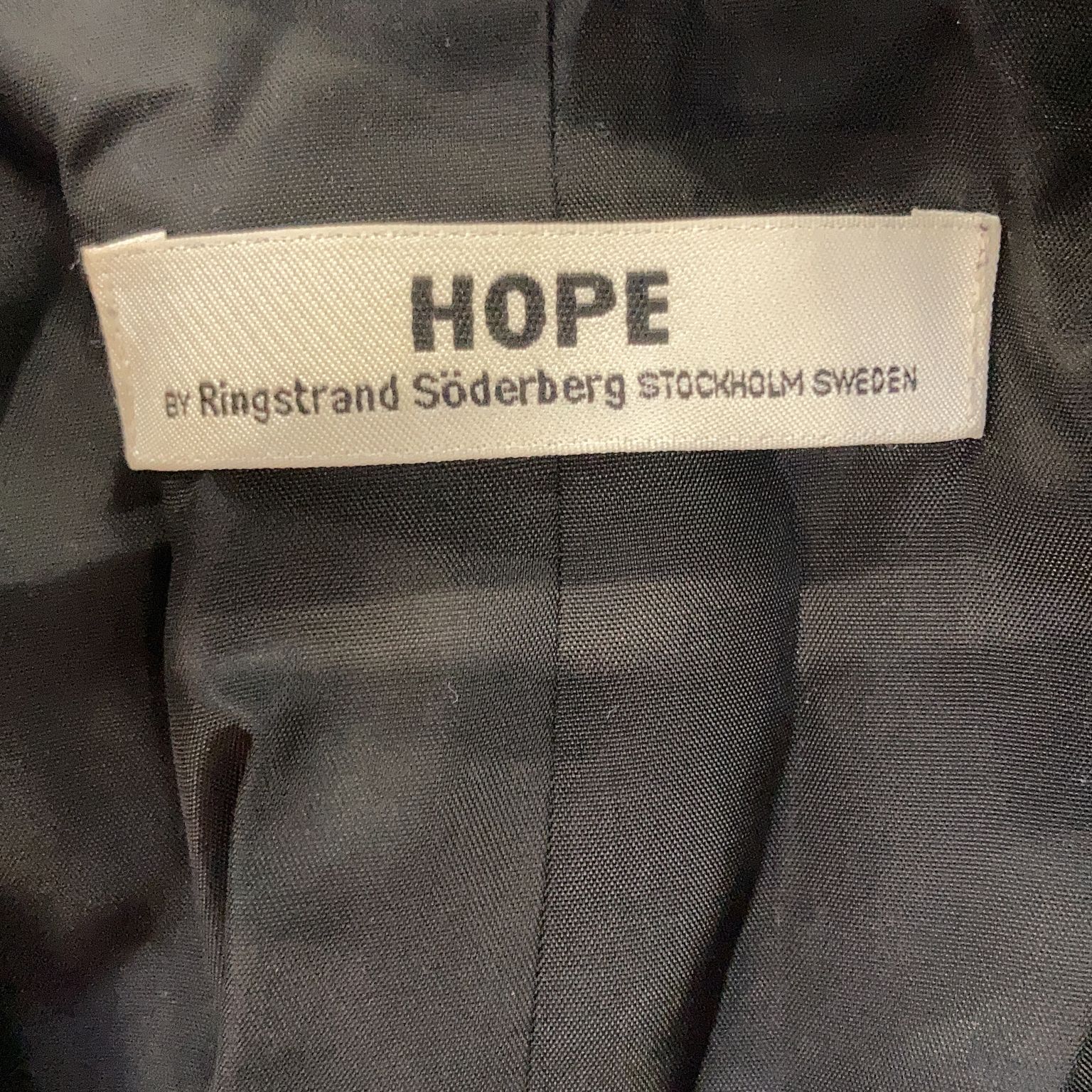 HOPE by Ringstrand Söderberg