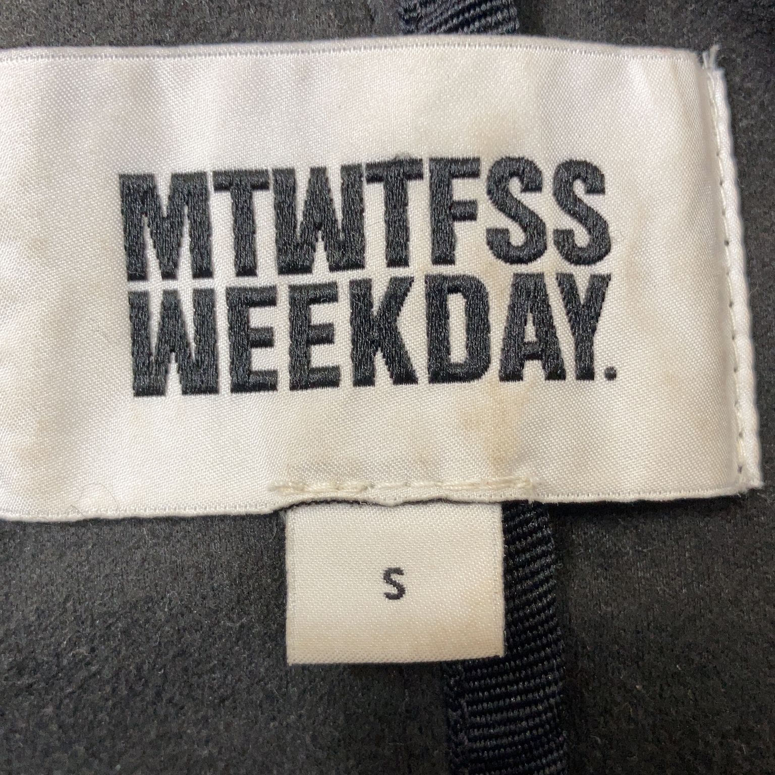 MTWTFSS WEEKDAY