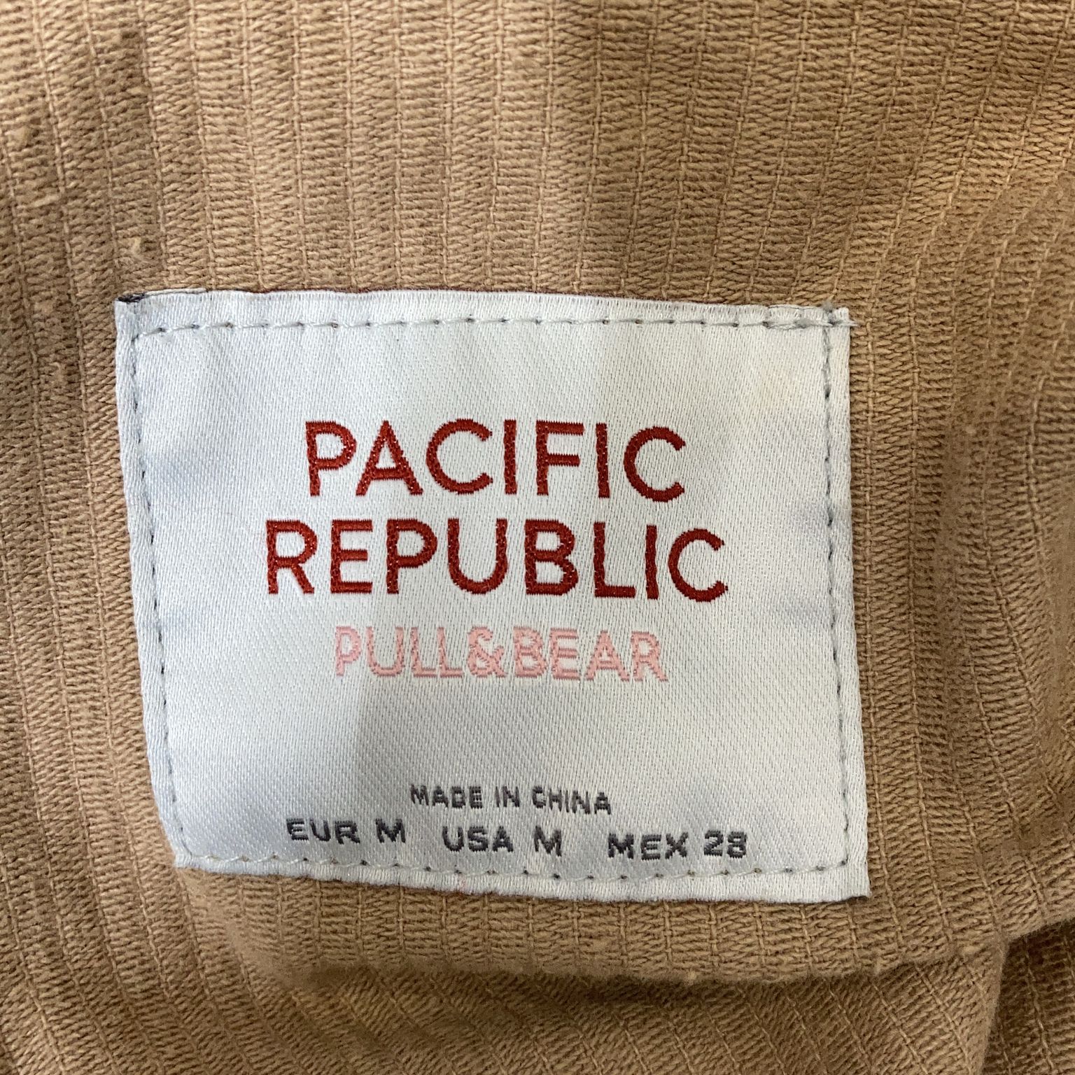 Pacific Republic Pull  Bear