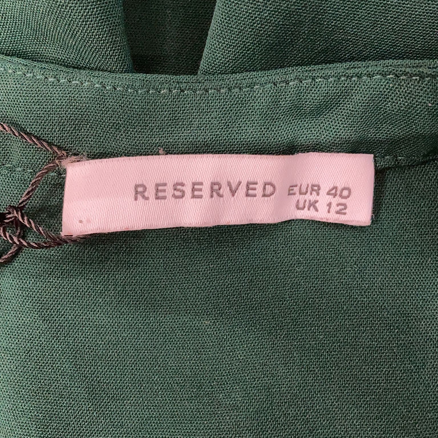 Reserved