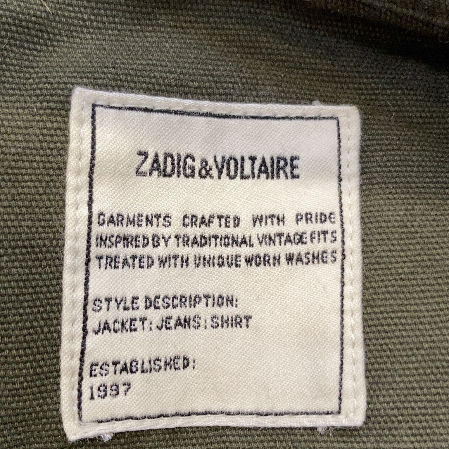 Zadig  Voltaire