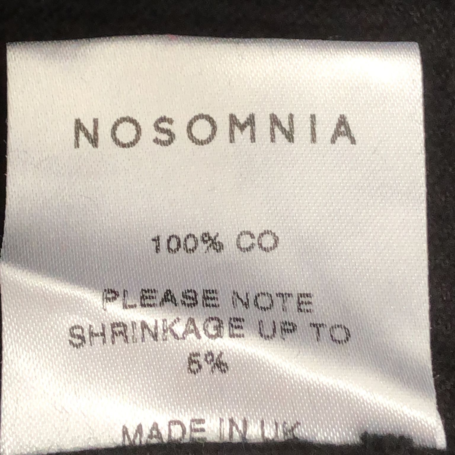 Nosomnia