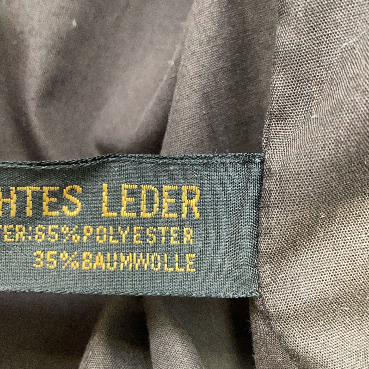 Echtes Leder