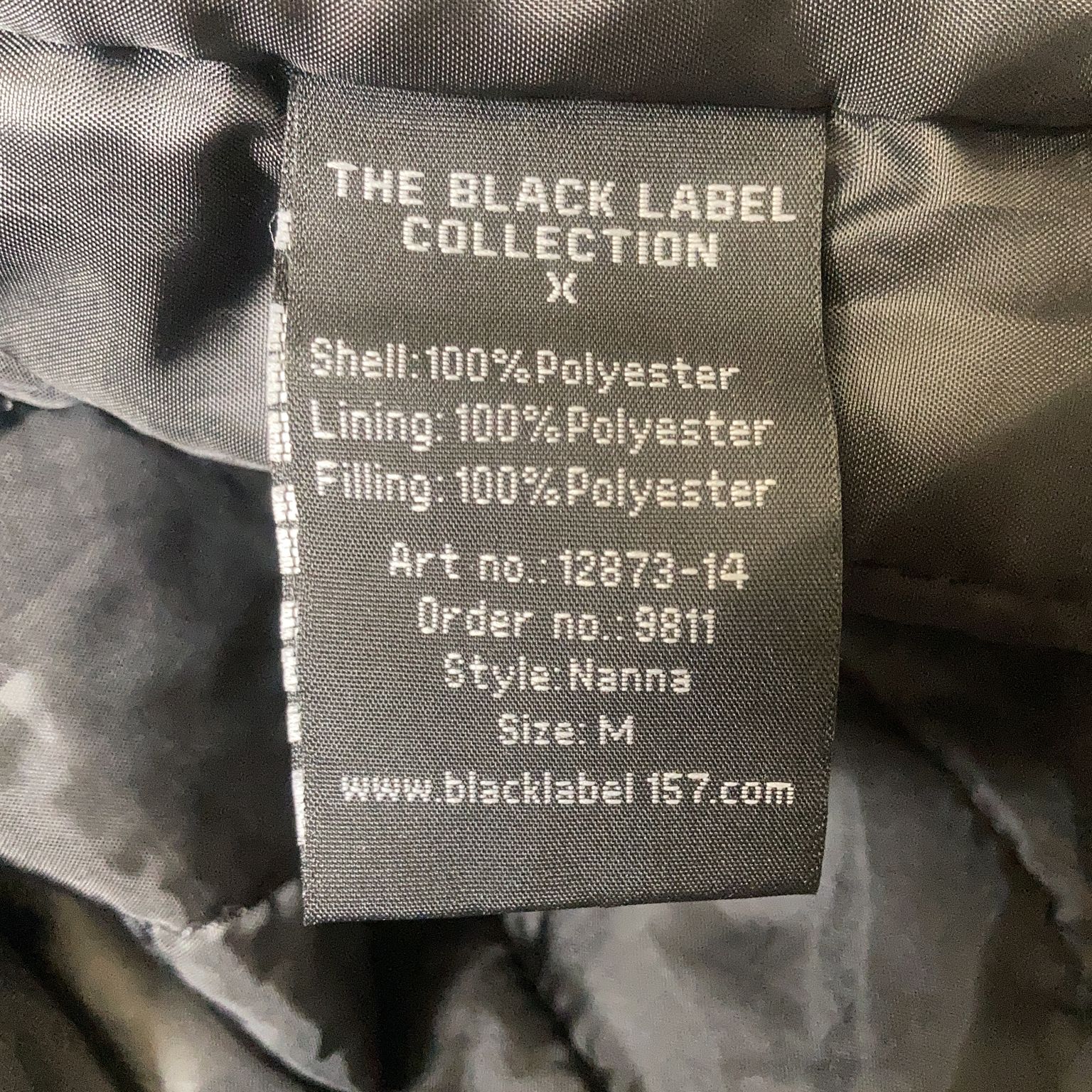 The Black Label Collection Lager 157