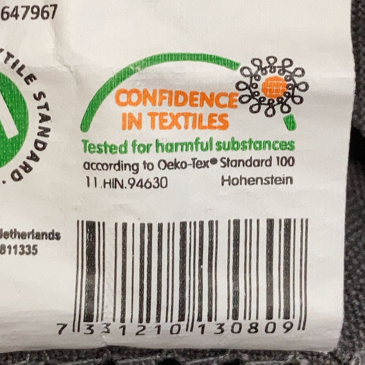 Confidence in Textiles