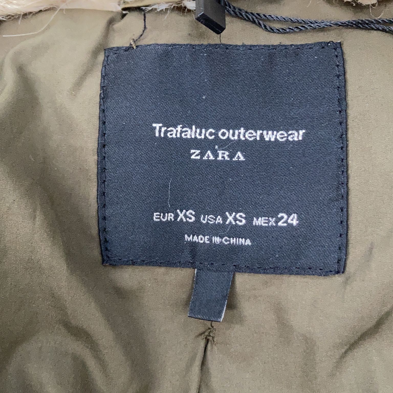 Zara Trafaluc Outerwear