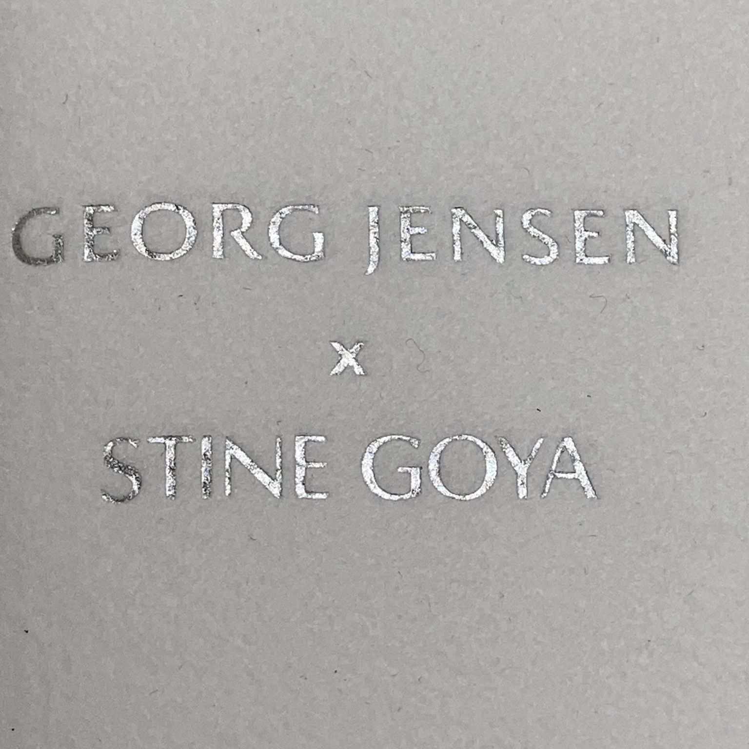 George Jensen x Stine Goya