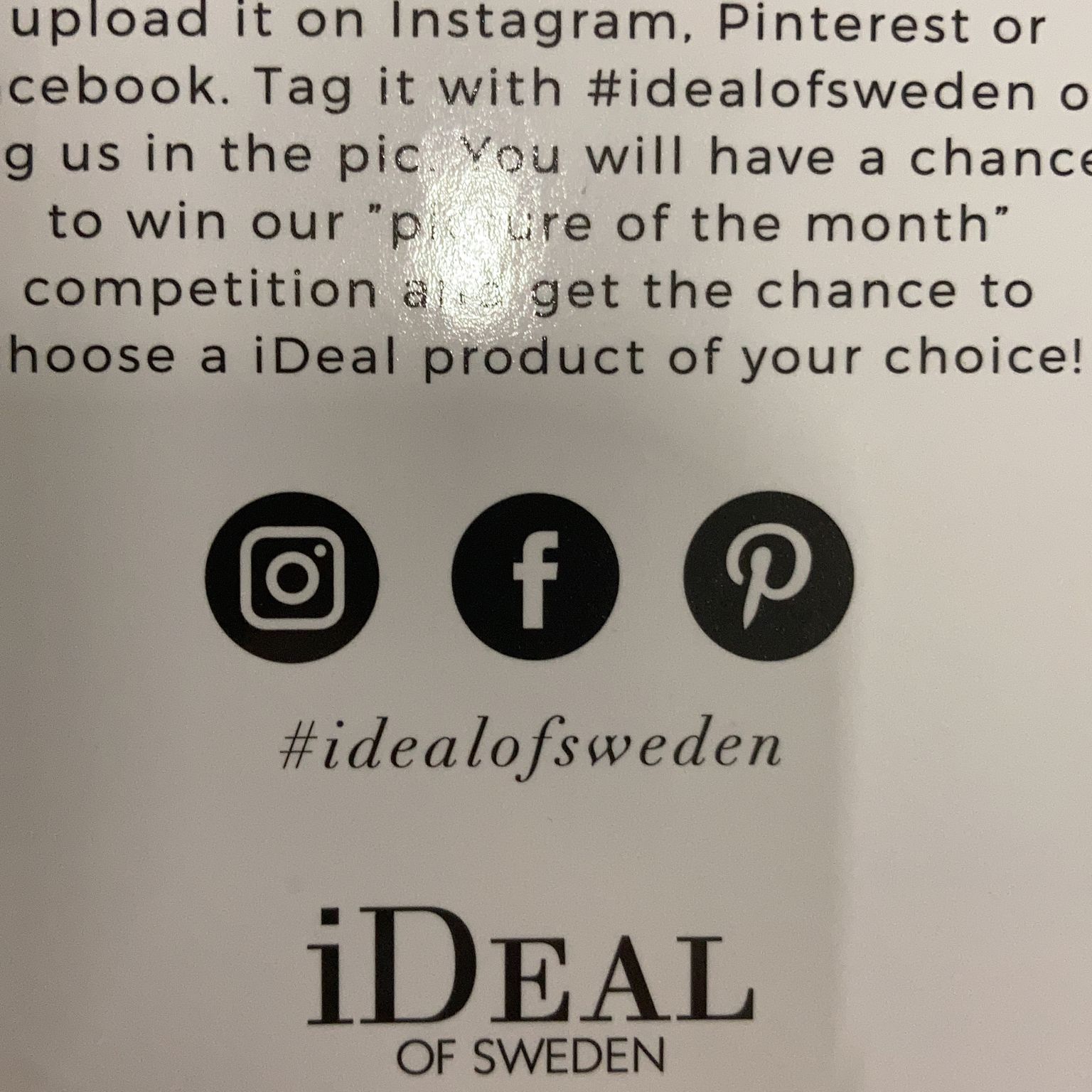 iDeal of Sweden