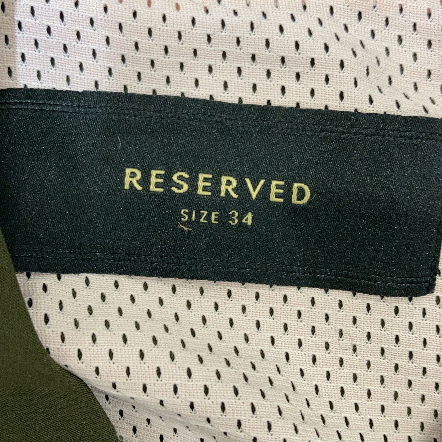 Reserved