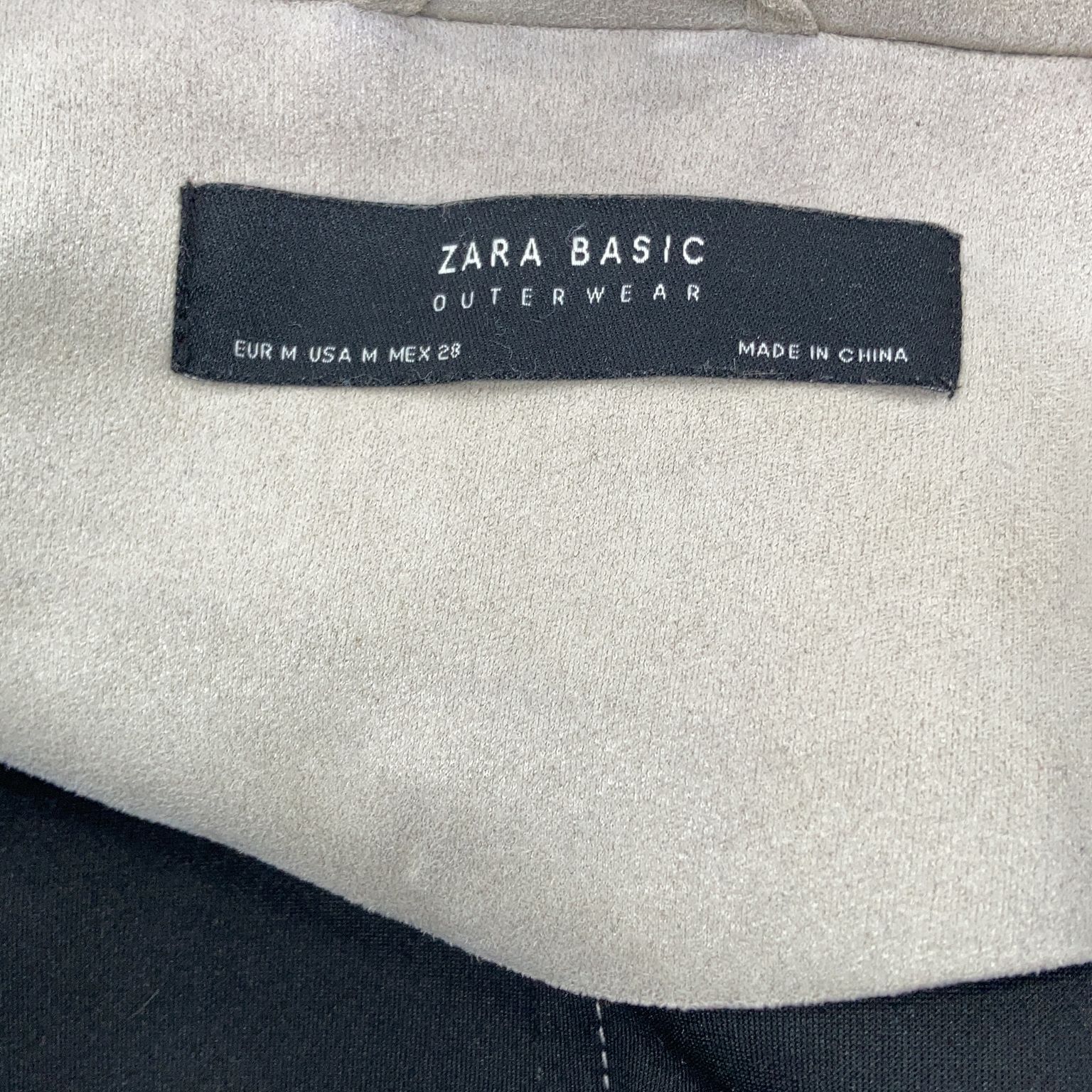 Zara Basic Outerwear