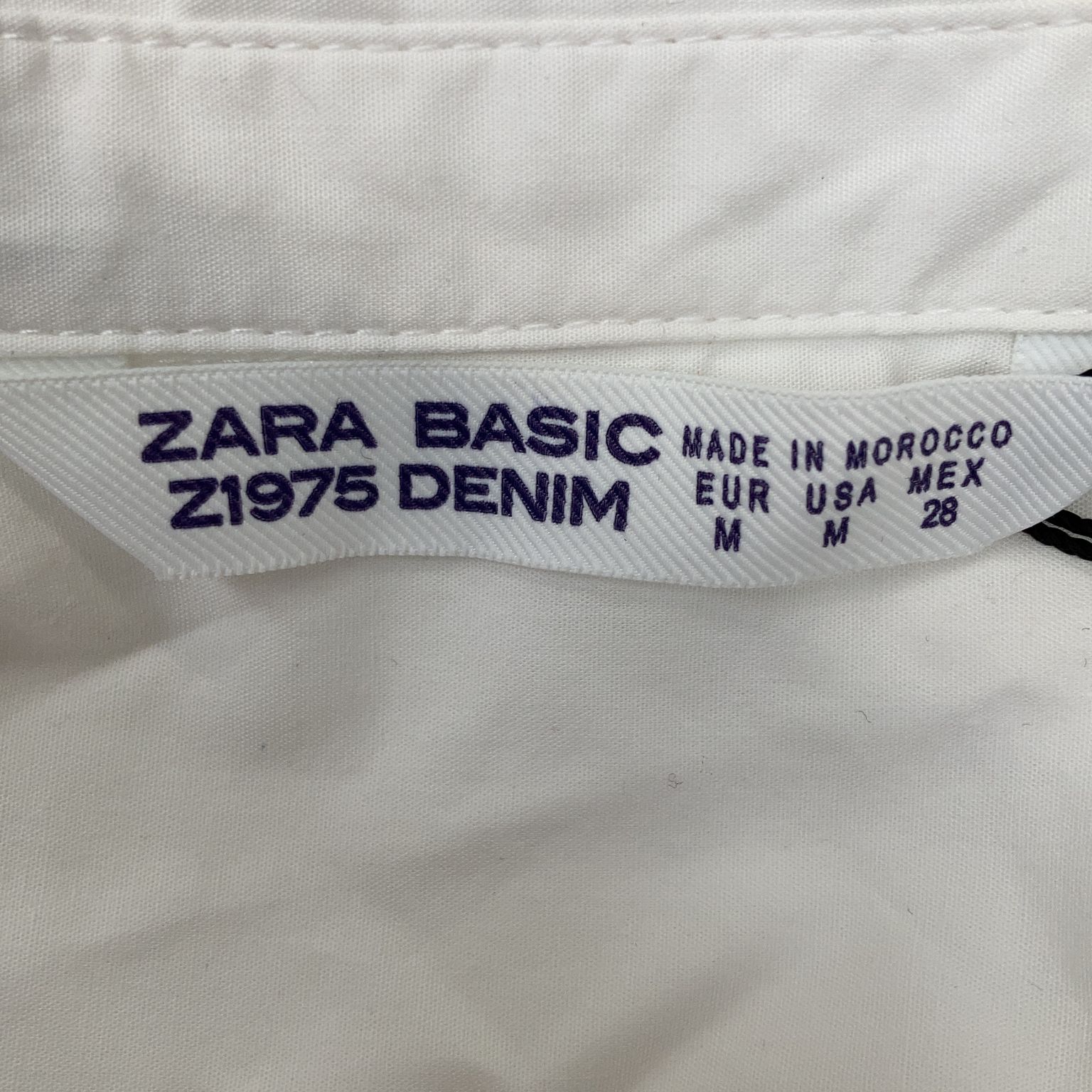 Zara Basic Z1975 Denim