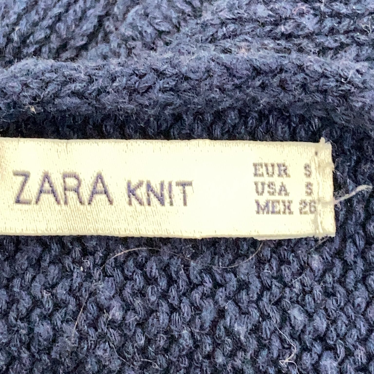 Zara Knit