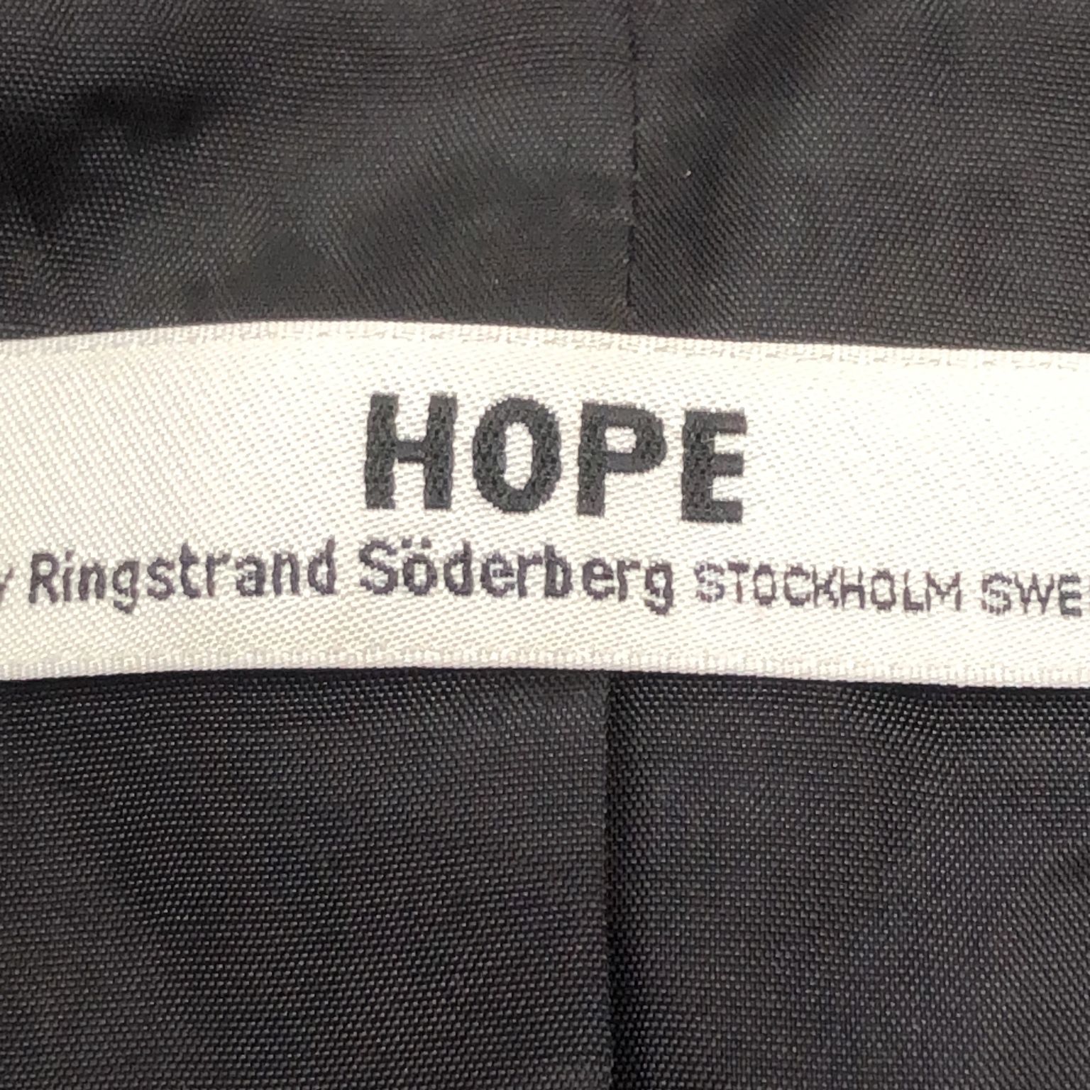 HOPE by Ringstrand Söderberg