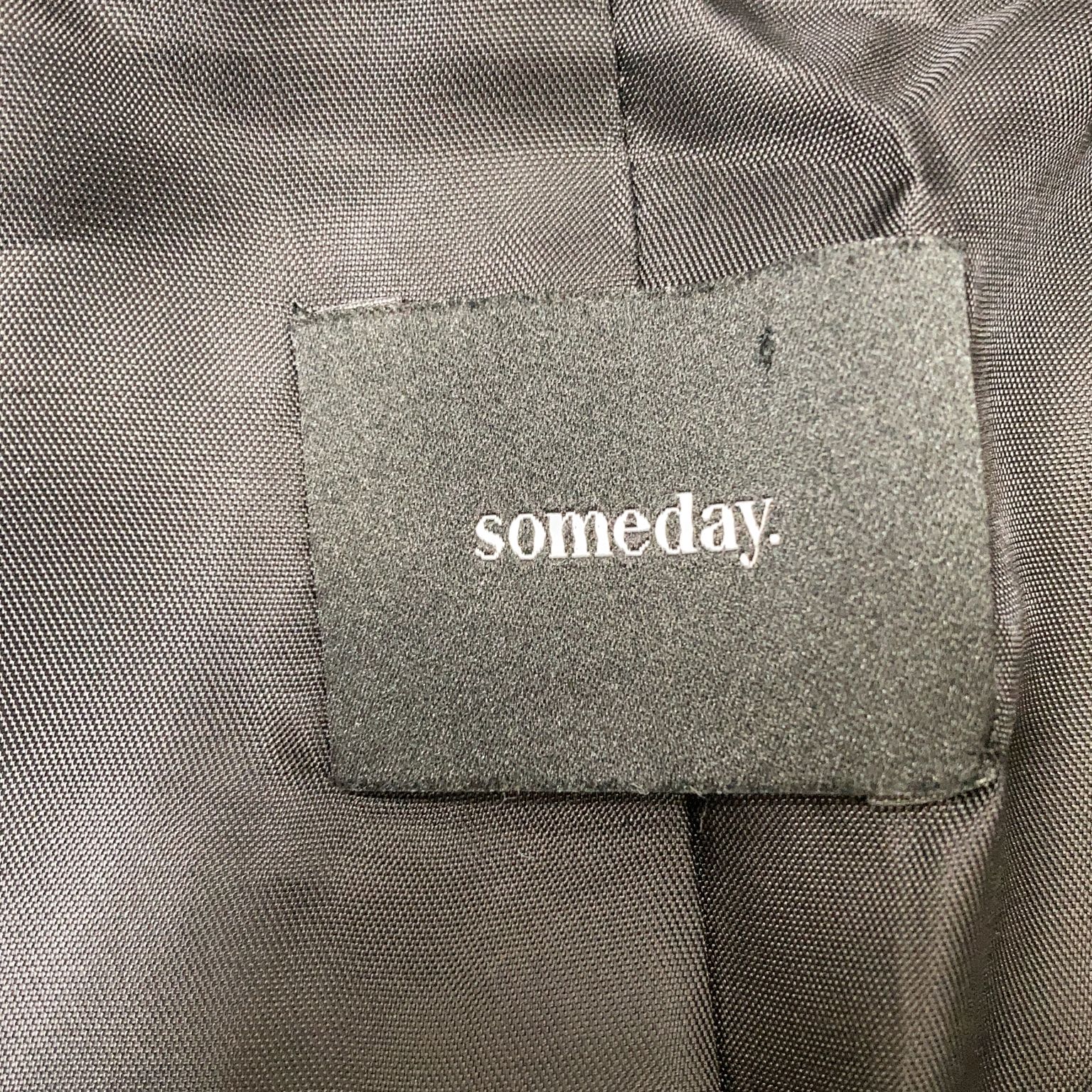 Someday.