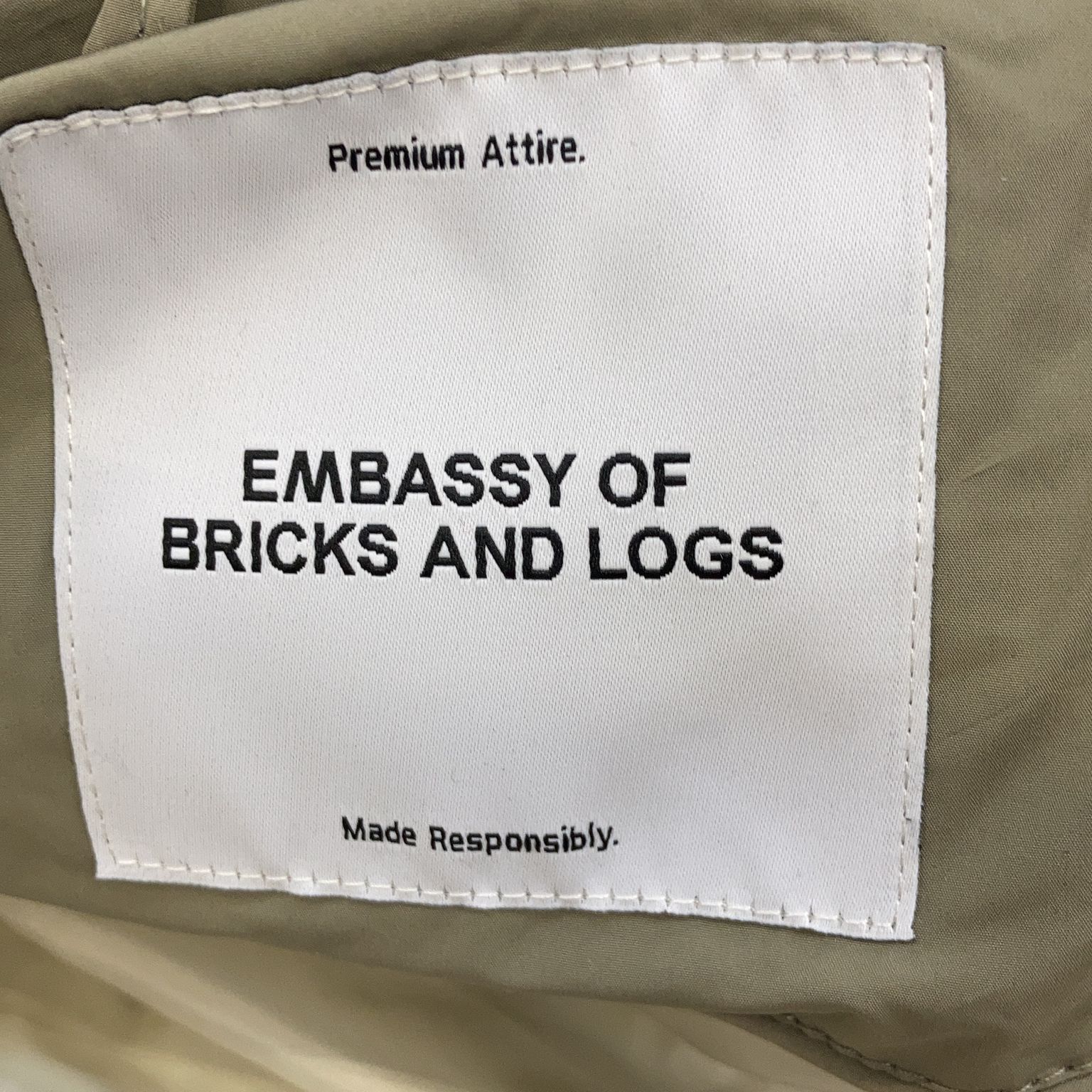 Embassy of Bricks and Logs