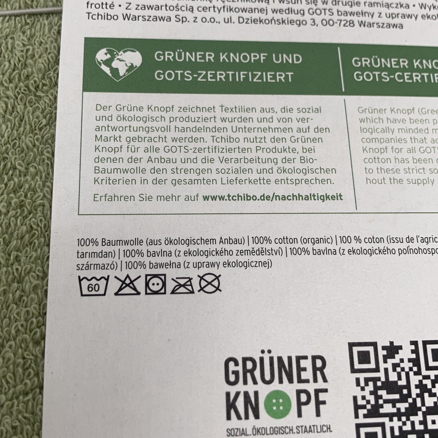 Grüner Knopf