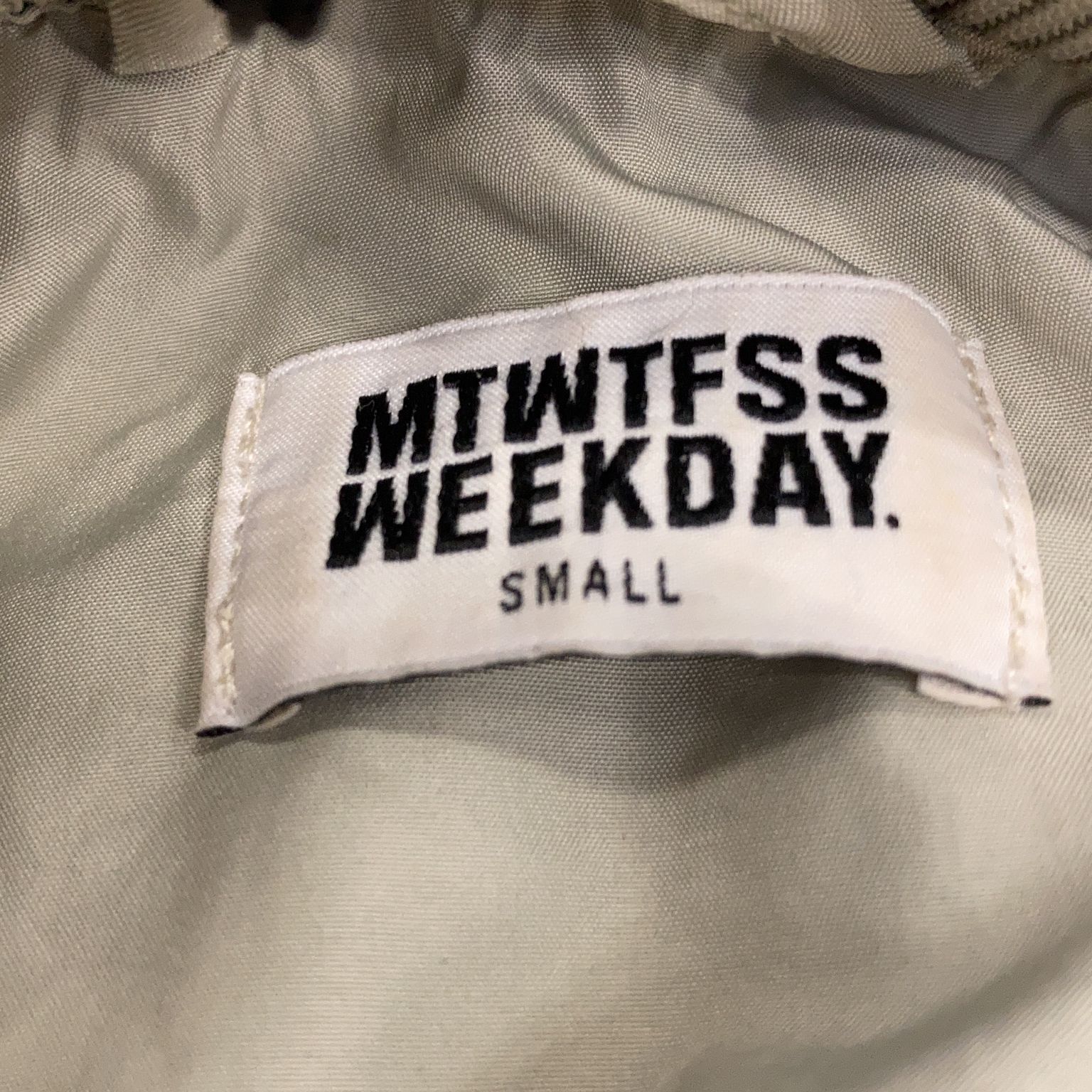 Mtwtfss Weekday