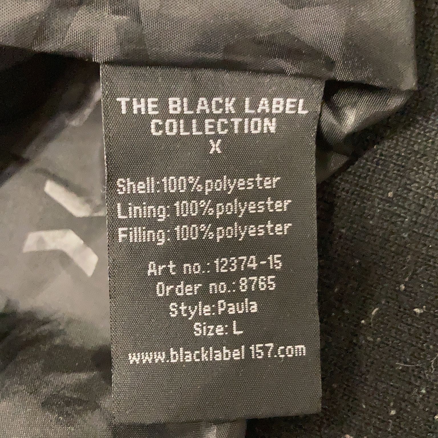 The Black Label Collection Lager 157