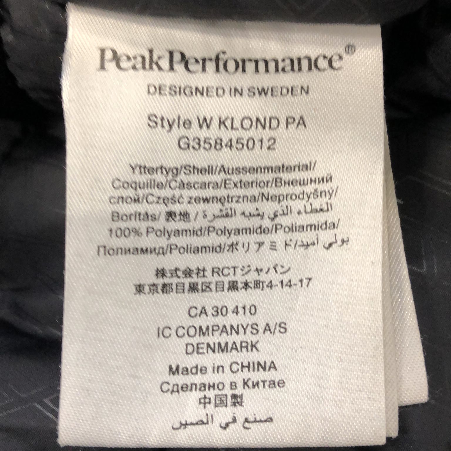 Peak Performance