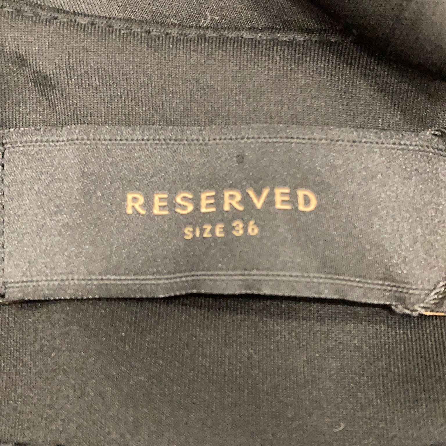 Reserved