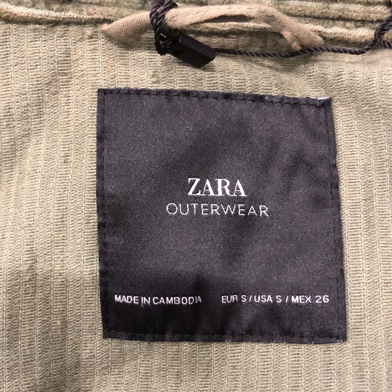 Zara Outerwear