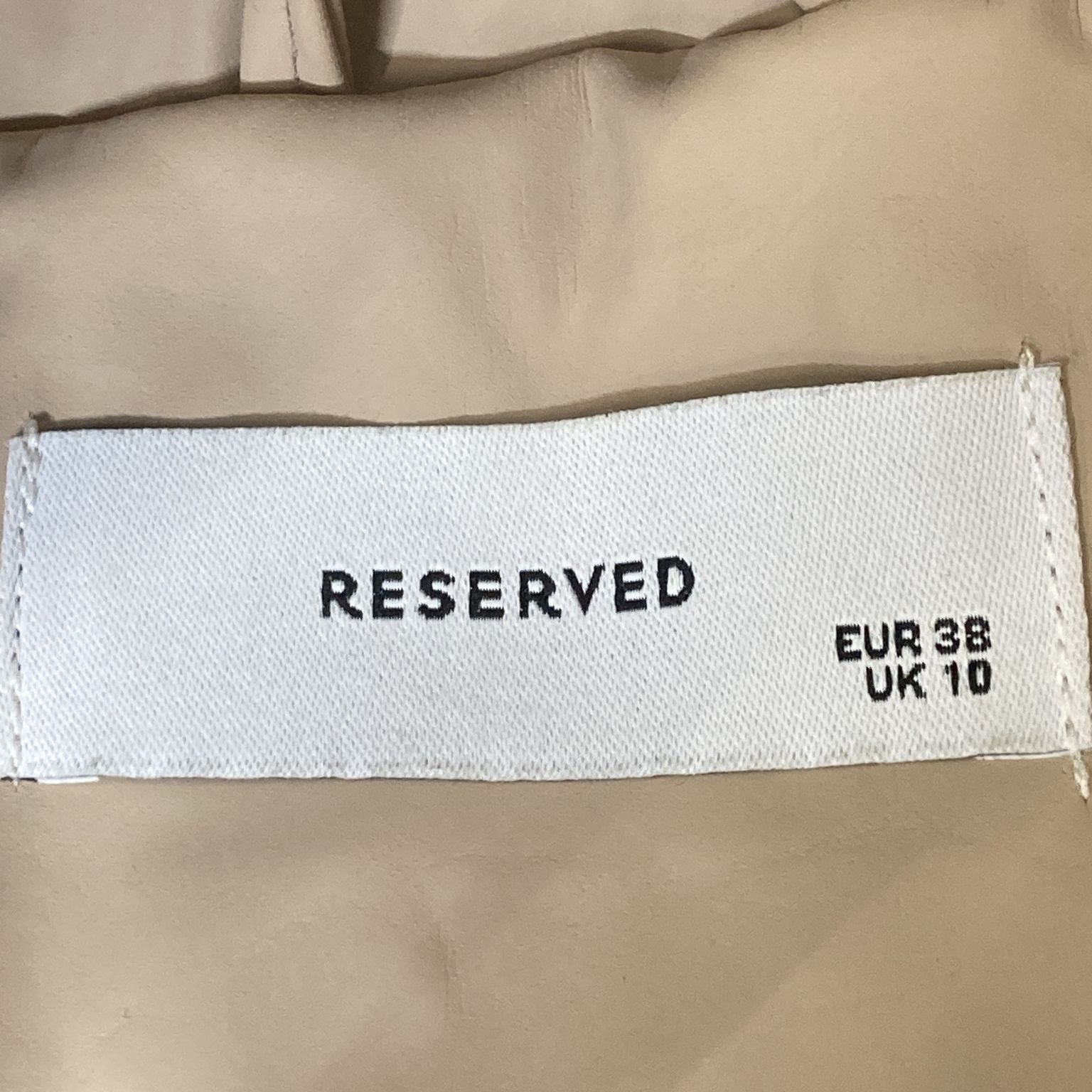 Reserved