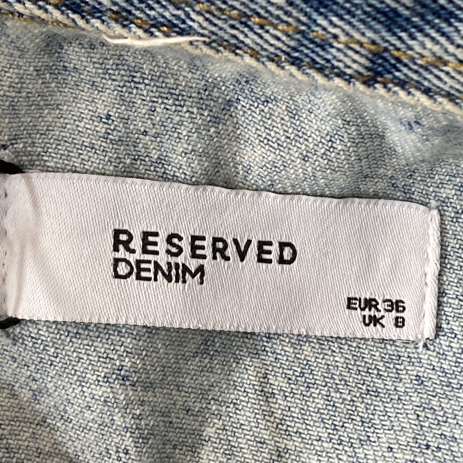 Reserved Denim