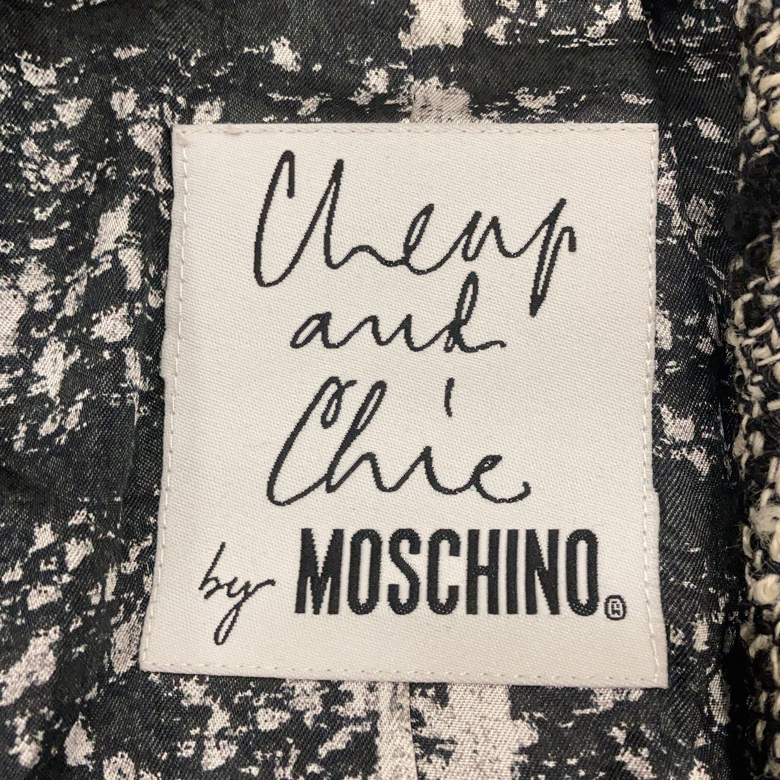 Cheap and Chic by Moschino