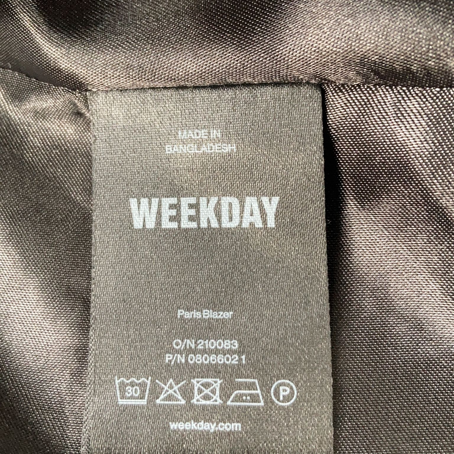 Weekday