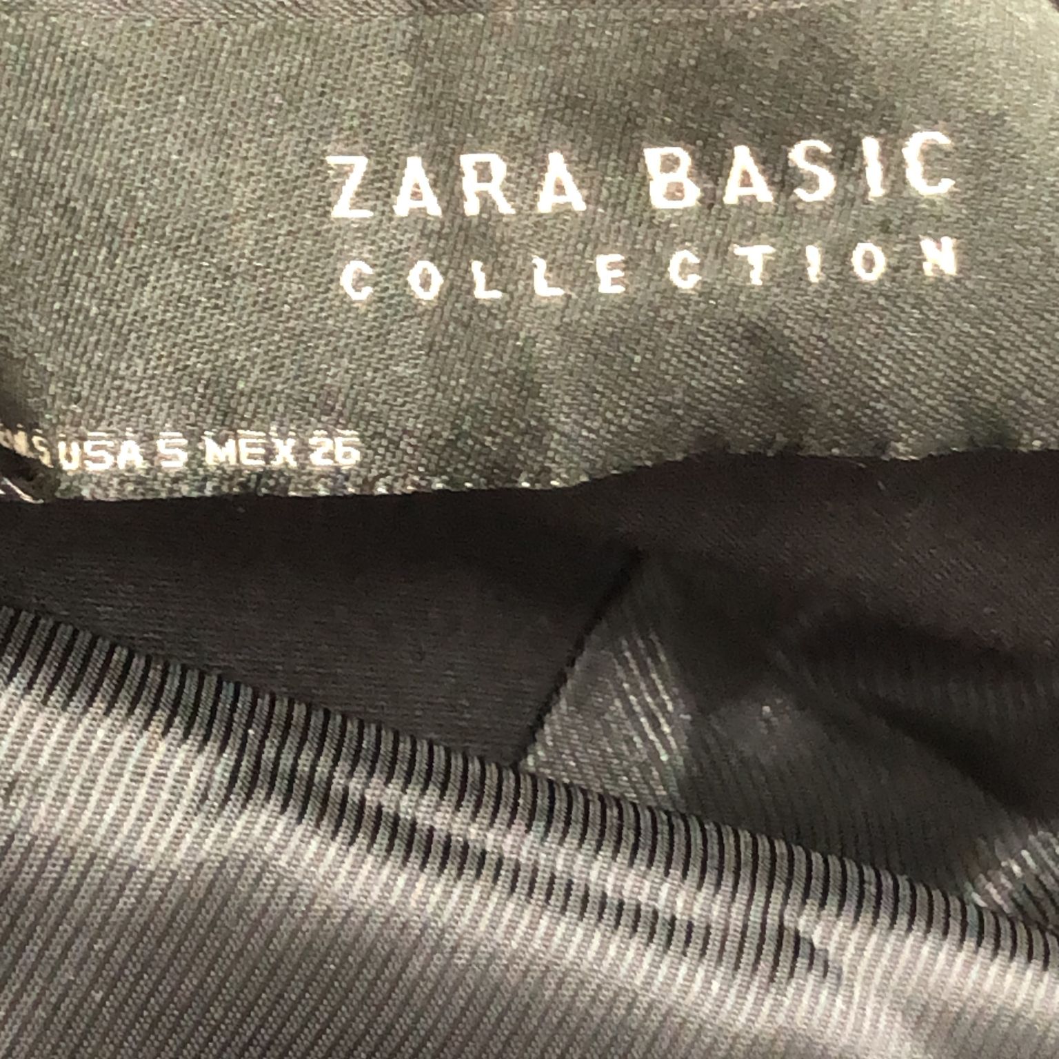 Zara Basic Collection