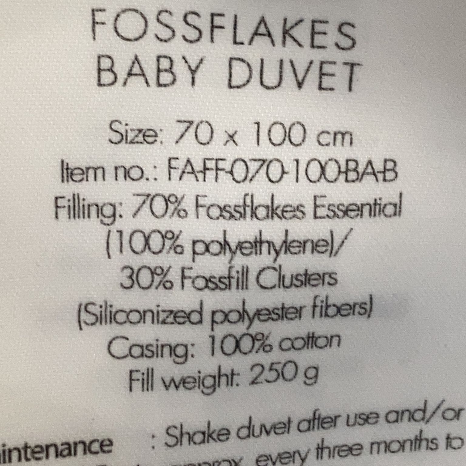 Fossflakes