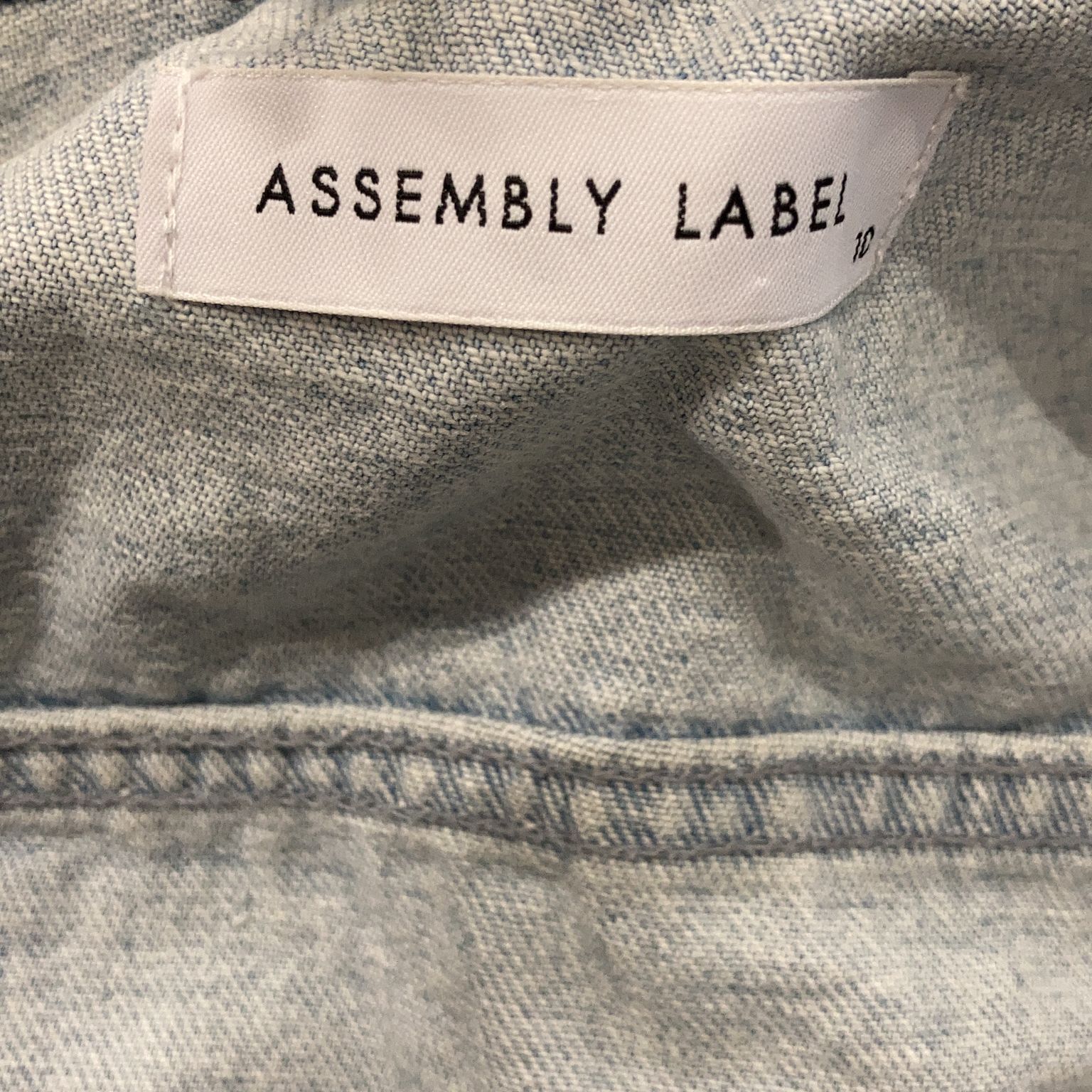 Assembly Label