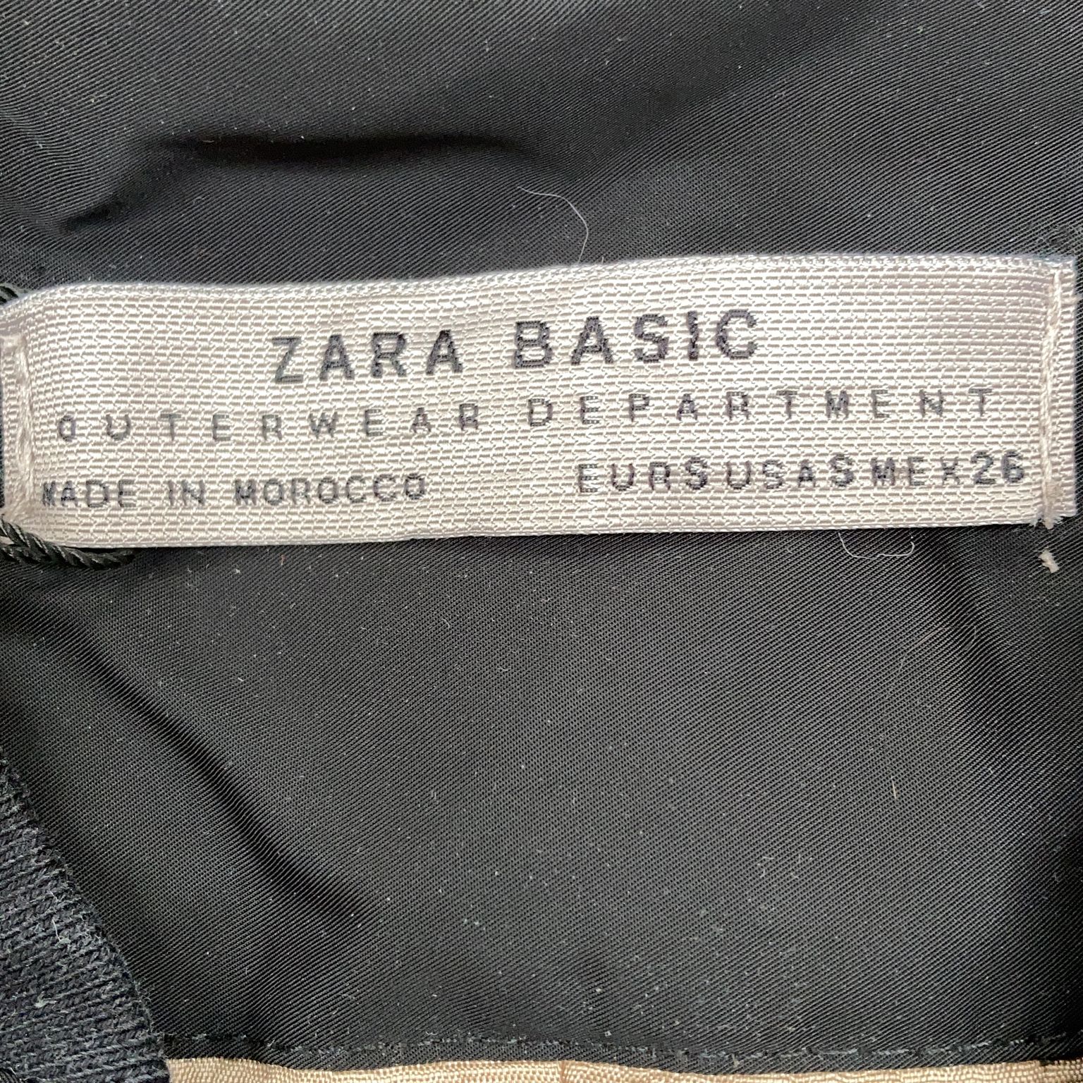 Zara Basic Outerwear